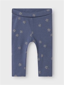 NAME IT Langærmet Body/Leggings Sæt Noellus Vintage Indigo